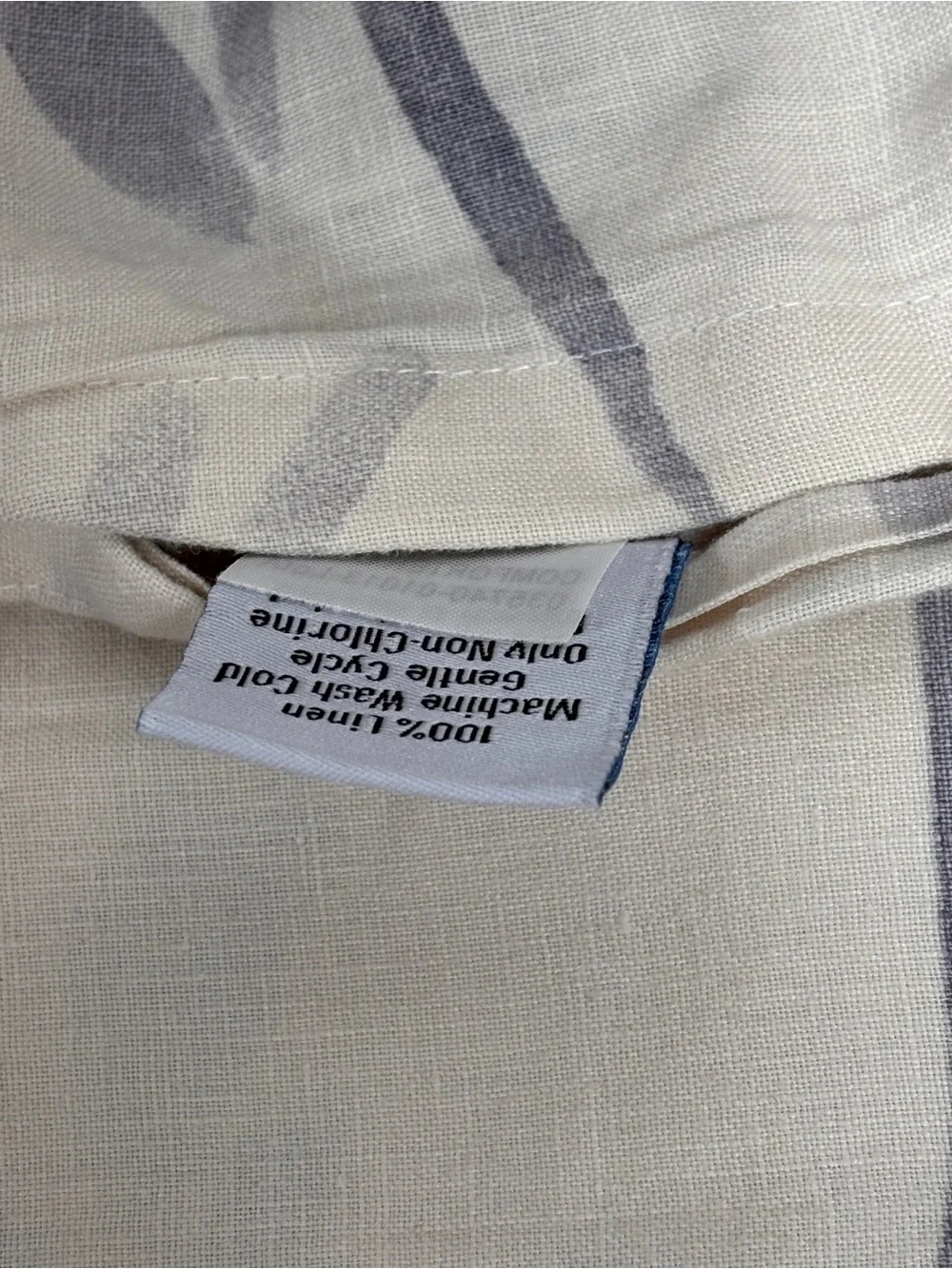 The Company Store Linen Botanical Nature Cottagecore Bed Duvet Cover King